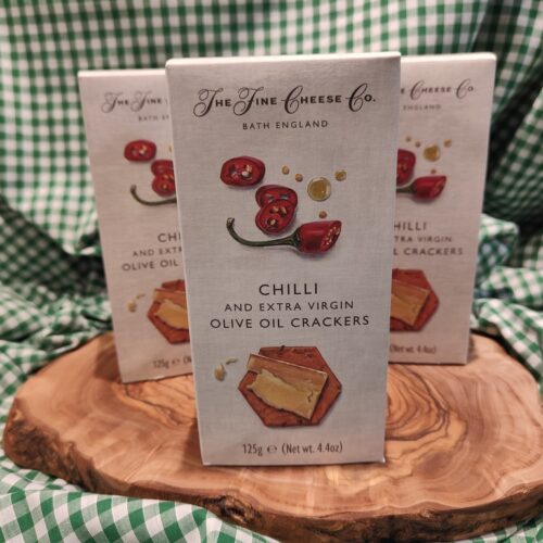 The Fine Cheese Co - Chilli and Extra Virgin Olive Oil Crackers