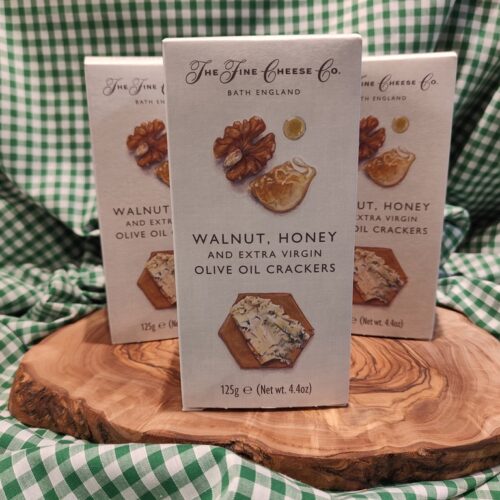 The Fine Cheese Co - Walnut, Honey and Extra Virgin Olive Oil Crackers